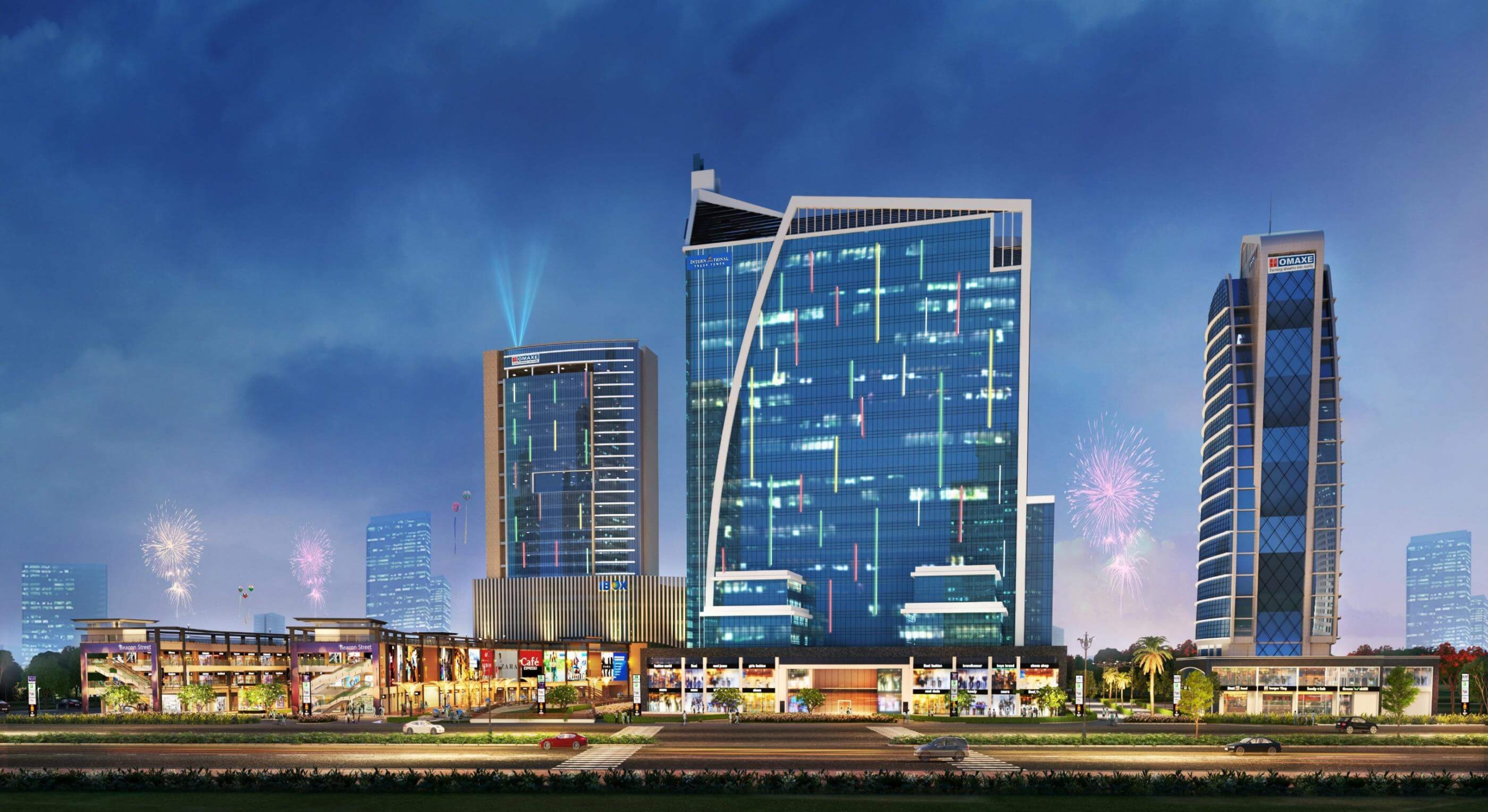 Omaxe Beacon Street New Chandigarh